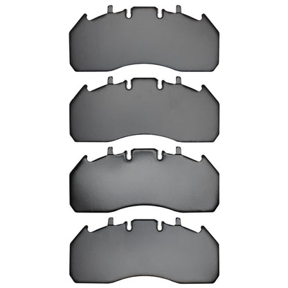 R1 Front & Rear Super Heavy Duty Brake Pads 2005-2024 Meritor/Lucas & More - 2214-1758-00