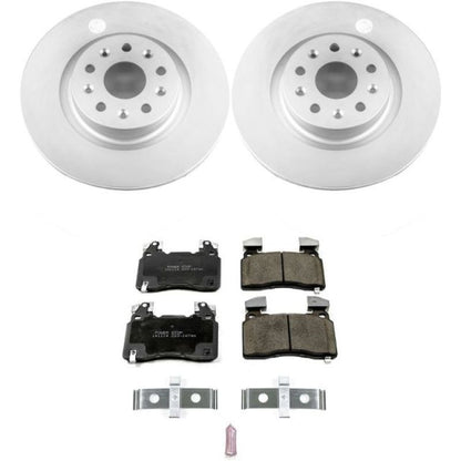 Power Stop 16-18 Cadillac CT6 Front Z17 Evolution Geomet Coated Brake Kit PowerStop