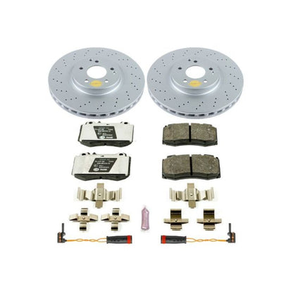 Power Stop 2004 Mercedes-Benz C230 Front Euro-Stop Brake Kit PowerStop