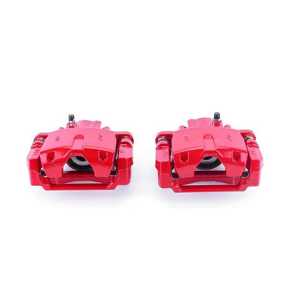 Power Stop 06-07 Cadillac CTS Rear Red Calipers w/Brackets - Pair PowerStop