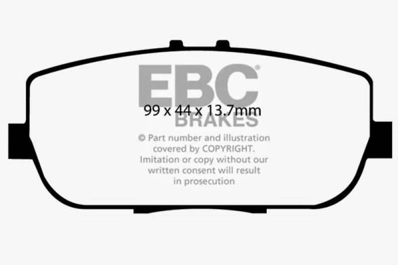 EBC Ultimax2 Rear Brake Pads - UD1180 EBC