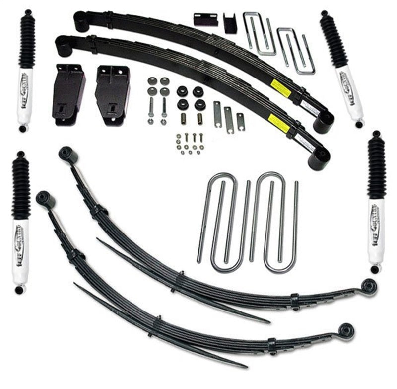 Tuff Country 80-87 Ford F-250 4X4 4in Lift Kit w/Rr Leaf Springs No Shocks