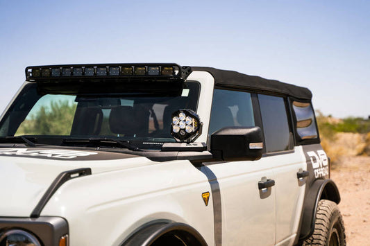 DV8 21-22 Ford Bronco A-Pillar Pod Light Mounts DV8 Offroad