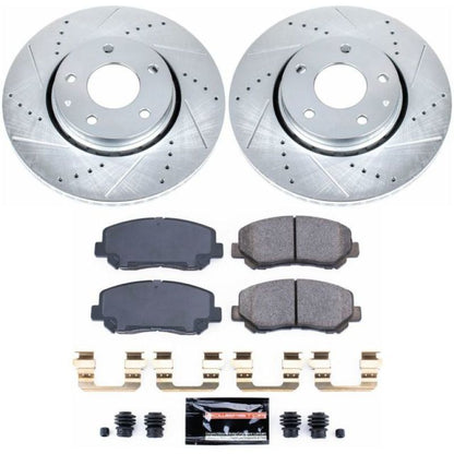 Power Stop 16-18 Mazda CX-5 Front Z23 Evolution Sport Brake Kit PowerStop