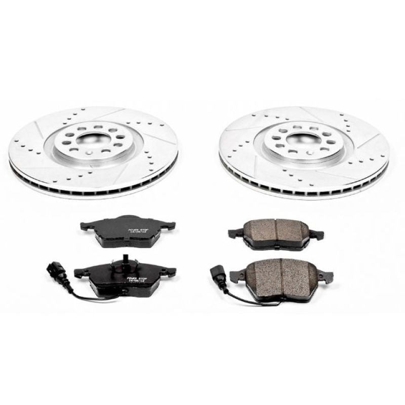 Power Stop 99-06 Audi TT Front Z23 Evolution Sport Brake Kit PowerStop