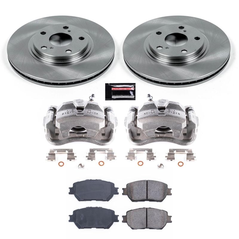 Power Stop 02-04 Toyota Camry Front Autospecialty Brake Kit w/Calipers PowerStop