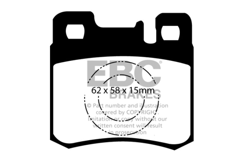 EBC Ultimax2 Rear Brake Pads - UD495 EBC