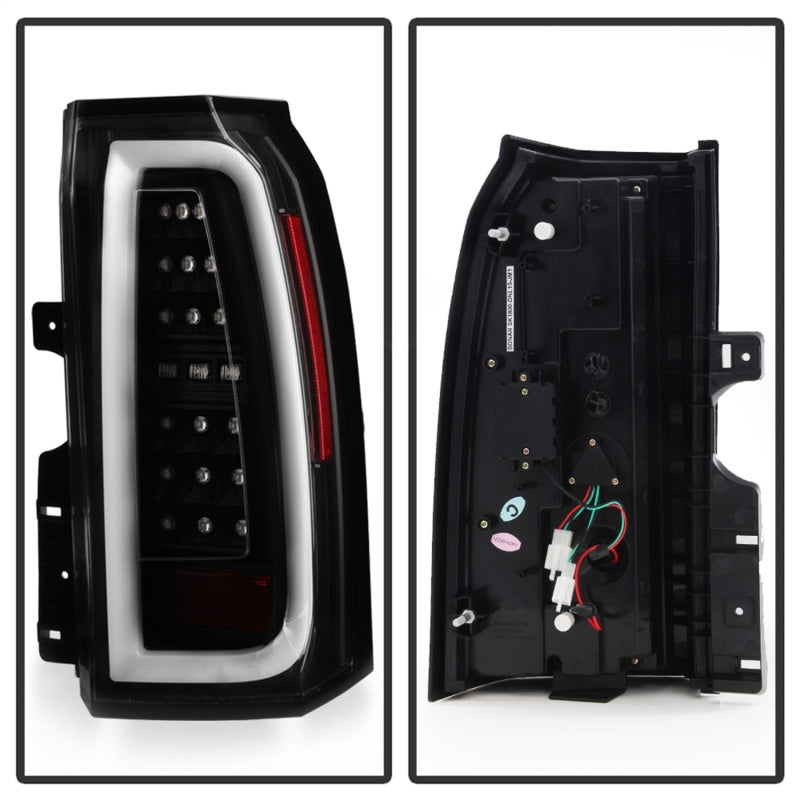 Spyder 15-17 GMC Yukon LED Tail Lights - Black (ALT-YD-GY15-LED-BK) SPYDER