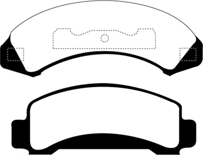 EBC GreenStuff Front Brake Pads - DP61272 EBC
