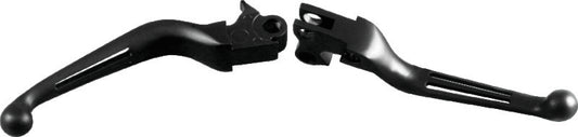 Bikers Choice 96-16 Big Twin W/ Cable Clutch 96-03 XL Black Slotted Lever Set - 482861