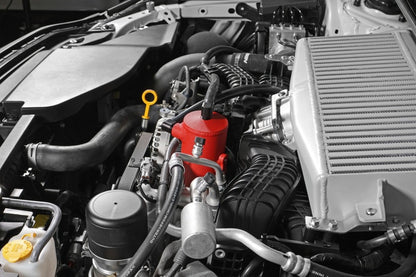 Perrin 22-23 Subaru WRX Air Oil Separator - Neon Yellow Perrin Performance
