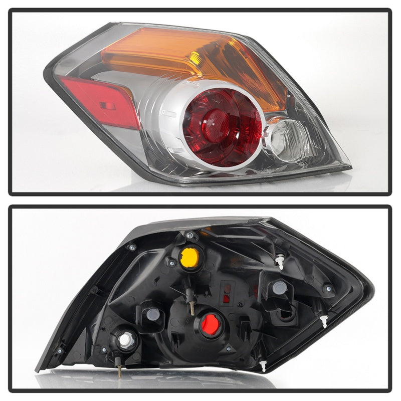 Xtune Nissan Altima Sedan & Hybrid 07-12 Driver Side Tail Lights - OEM Left ALT-JH-NA07-4D-OE-L SPYDER