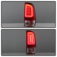 Load image into Gallery viewer, Spyder 97-03 Ford F150 Stylsd. F250 V3 Light Bar LED Tail Lights - Red/Clr ALT-YD-FF15097V3-LBLED-RC