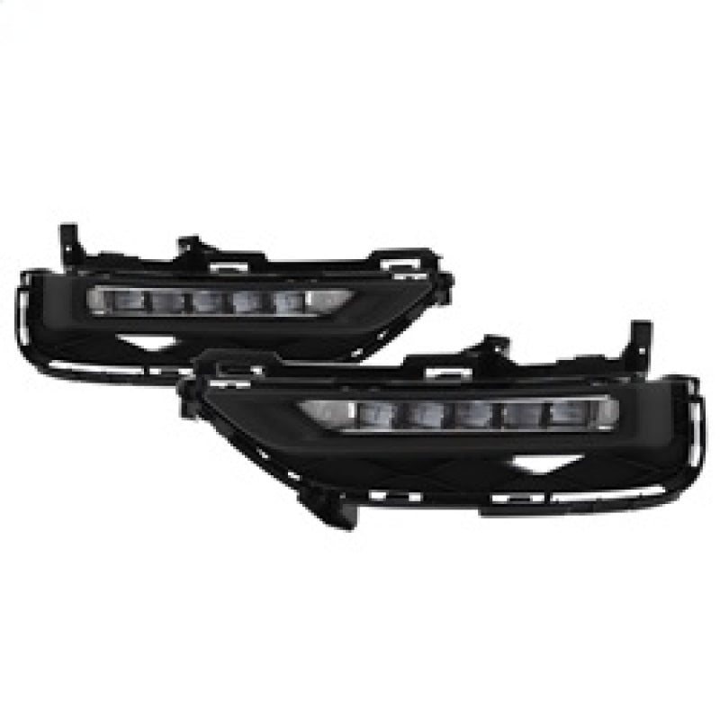Spyder Honda Accord Coupe 2016-2017 OEM LED Fog Lights W/Switch- Clear FL-HA2016-2D-LED-C SPYDER