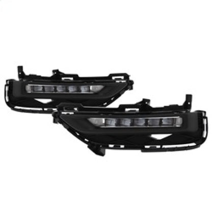 Spyder Honda Accord Coupe 2016-2017 OEM LED Fog Lights W/Switch- Clear FL-HA2016-2D-LED-C SPYDER