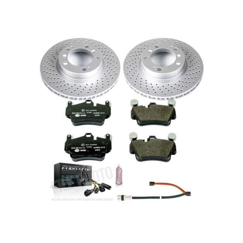 Power Stop 06-08 Porsche 911 Front Euro-Stop Brake Kit PowerStop