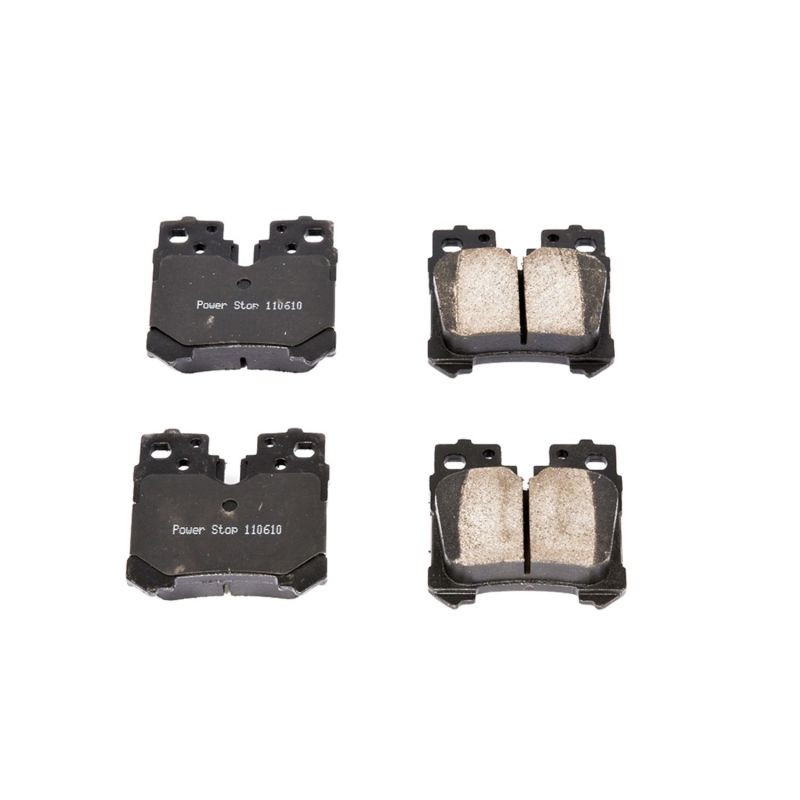 Power Stop 07-17 Lexus LS460 Rear Z16 Evolution Ceramic Brake Pads PowerStop