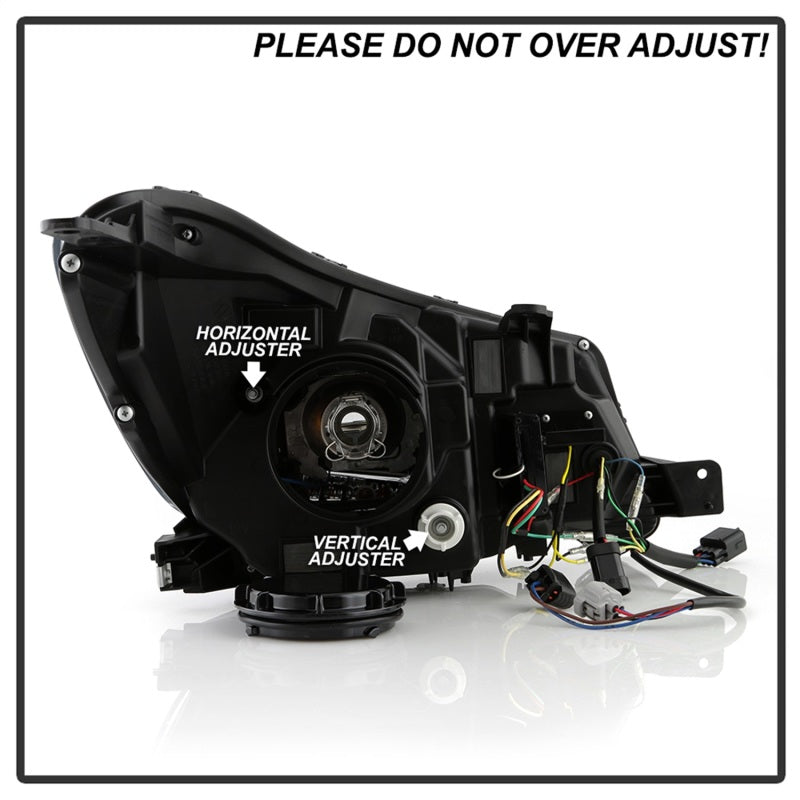 Spyder Signature Subaru Forester 14-16 Xenon/HID Model Only Headlights (PRO-YD-SUFO14HIDSI-BK) SPYDER
