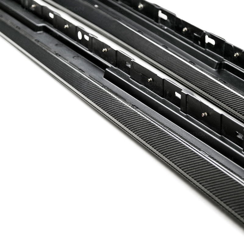 Seibon OE-style carbon fiber side skirts for 2017-2020 Honda Civic Type R - SS17HDCVR-OE Seibon