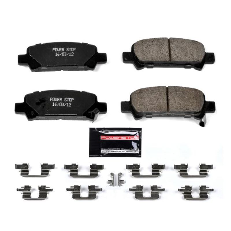 Power Stop 03-06 Subaru Baja Rear Z23 Evolution Sport Brake Pads w/Hardware PowerStop