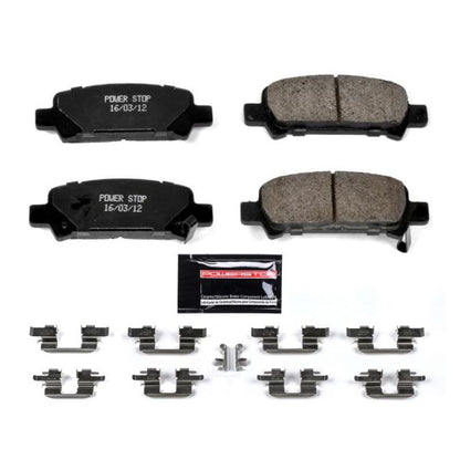 Power Stop 03-06 Subaru Baja Rear Z23 Evolution Sport Brake Pads w/Hardware PowerStop