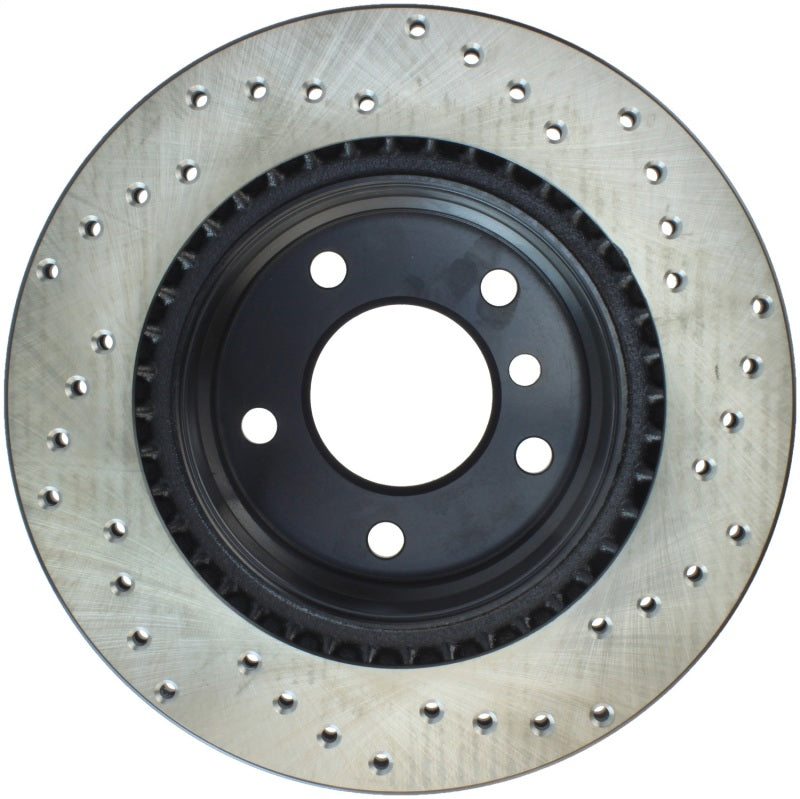 StopTech 06 BMW 325 Series / 07-09 BMW 328 Series Drilled Right Rear Rotor Stoptech