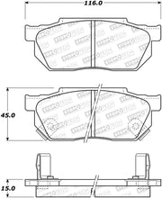 Load image into Gallery viewer, StopTech Premium Ceramic Brake Pads - 308.02560 Stoptech