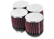 Load image into Gallery viewer, K&amp;N Filter Universal Clamp-On Filter 2 1/16in Flange / 3in OD / 3in H - Box of 4