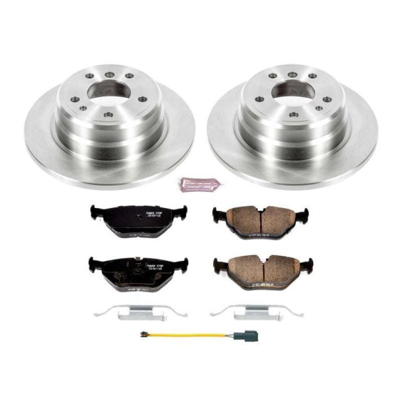 Power Stop 1989 BMW 525i Rear Autospecialty Brake Kit