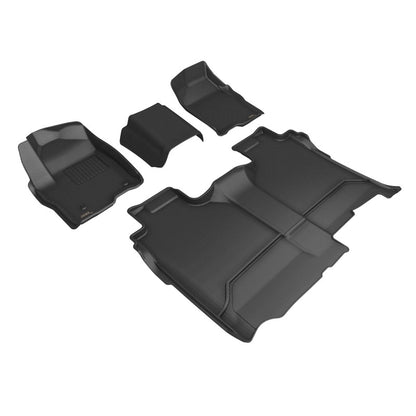 3D MAXpider KAGU Floor Mats for 2019-2026 Chevrolet Silverado 1500 / 2500HD / 3500HD - L1CH10901509