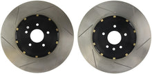 Load image into Gallery viewer, StopTech 15-18 Ford Mustang GT (w/ Brembo Calipers) AeroRotor 2pc Drilled Front Rotor (Pair)