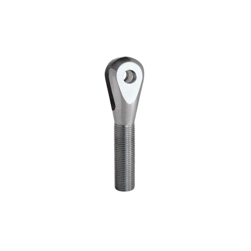 QA1 Clevis - Left Hand - 5/16-1/2in - 1/4in Slot - Carbon Steel