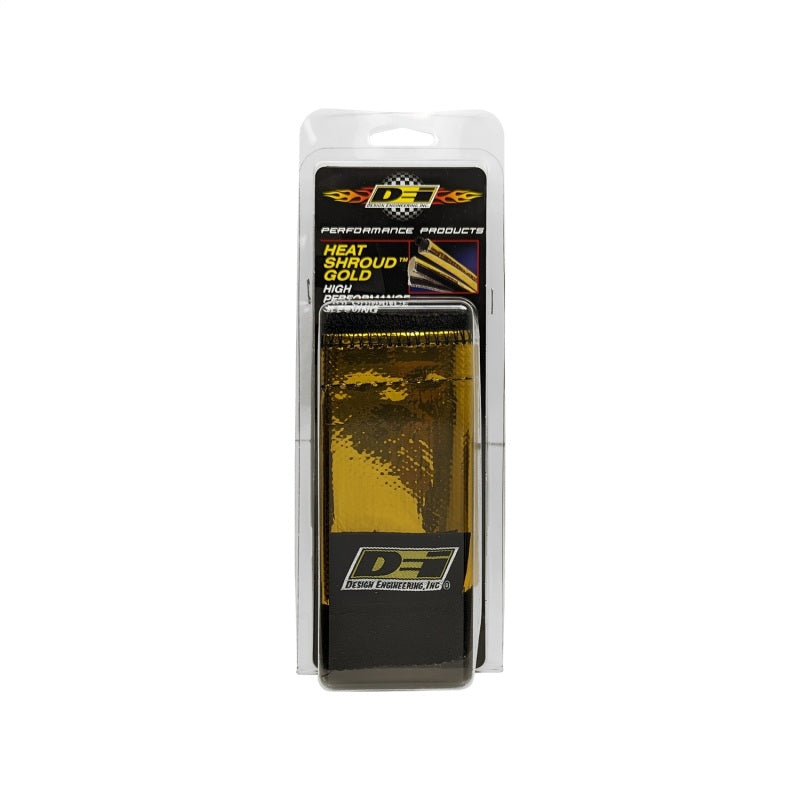 DEI Heat Shroud 1/2in to 1-1/4in I.D. x 3ft - Gold DEI