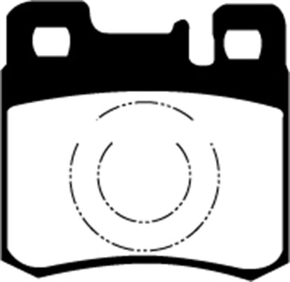 EBC GreenStuff Rear Brake Pads - DP2846 EBC