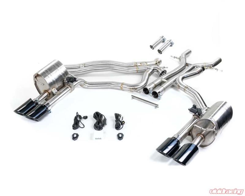 VR Performance Porsche Panamera Turbo 971 304 Stainless Exhaust System Vivid Racing