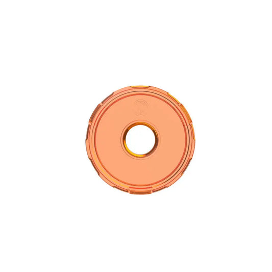 KC HiLiTES Cyclone V2 LED - Replacement Lens - Amber - Single KC HiLiTES