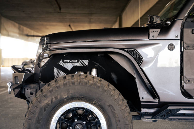 DV8 Offroad 18-25 Jeep Wrangler JL Slim Fender Flares FDJL-07