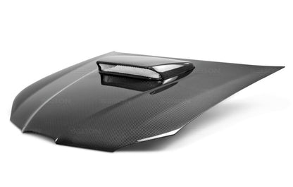 SeibonOEM-style carbon fiber hood for 2006-2007 Subaru Impreza/WRX/STi - HD0607SBIMP-OE