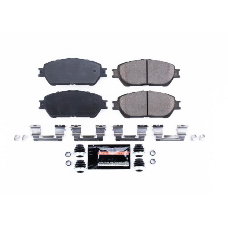 Power Stop 05-15 Toyota Tacoma Front Z23 Evolution Sport Brake Pads w/Hardware PowerStop