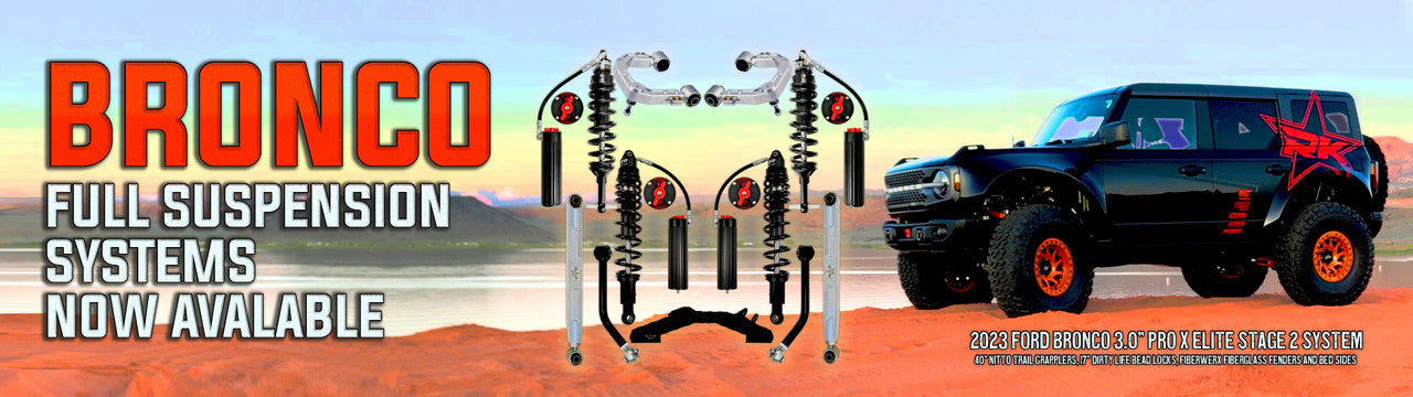 Rock Krawler 2021+ Jeep Wrangler JT (Diesel) 4.5in X Factor (No Limits) Trail Runner System