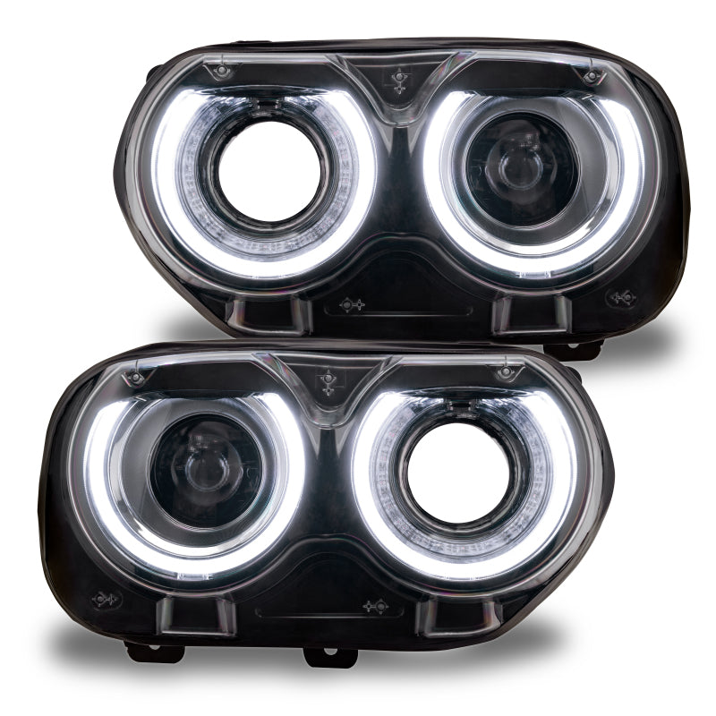 Oracle 15-21 Dodge Challenger RGB+W Headlight DRL Upgrade Kit - ColorSHIFT 2 ORACLE Lighting