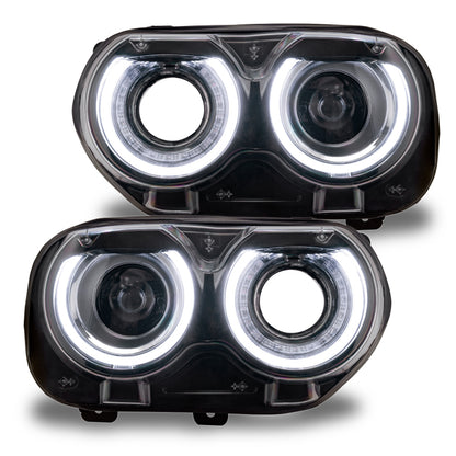 Oracle 15-21 Dodge Challenger RGB+W Headlight DRL Upgrade Kit - ColorSHIFT 2 ORACLE Lighting