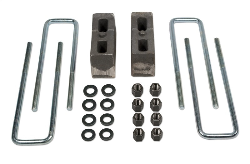 Tuff Country 3in Rear Block & U-Bolt Kit – 2001–2010 Chevy Silverado 2500HD 4WD (97023)