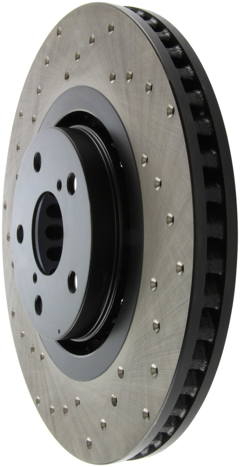 StopTech 06-09 Lexus IS350 / 07-08 GS350 2WD Drilled Right Front Rotor Stoptech
