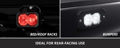 Diode Dynamics C2R White Flood Standard LED Pod (Pair)