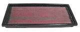 K&N Replacement Air Filter FORD ESCORT L4-1.9L H.O.;91-96