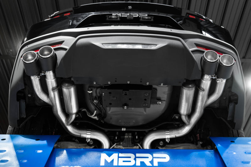 MBRP 2018+ Ford Mustang GT 5.0L T304 SS 3in Street to Race Conversion Kit MBRP