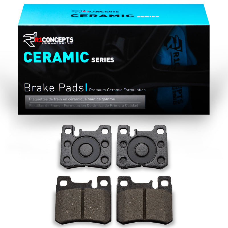 R1 Rear Ceramic Brake Pads 1986-1995 Mercedes-Benz C280/190E & More - 2310-0620-00