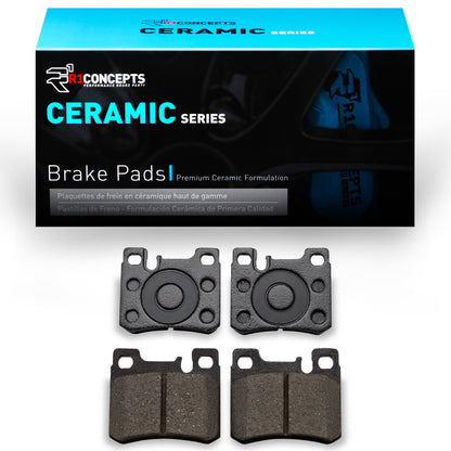 R1 Rear Ceramic Brake Pads 1986-1995 Mercedes-Benz C280/190E & More - 2310-0620-00