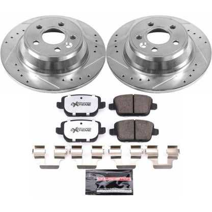 Power Stop 07-11 Volvo S80 Rear Z36 Truck & Tow Brake Kit PowerStop